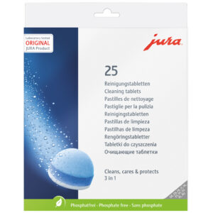 Jura 3-fasen Reinigingstabletten 25 stuks
